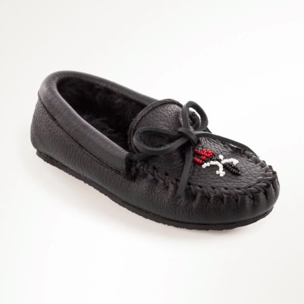 UNISEX Minnetonka x Opening Ceremony Beaded Torch Slipper Kids Moccasin